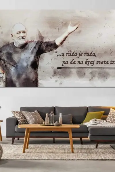 Pesma Ruže - slika na platnu
