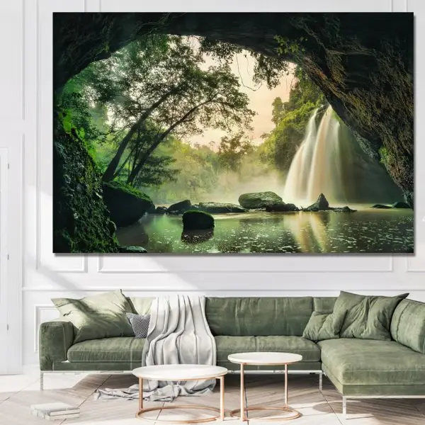 Mirna Pećina - slika na platnu