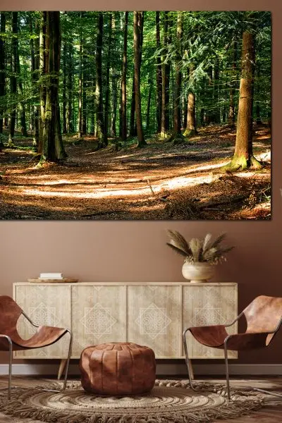 Puteljci u Šumi - slika na platnu