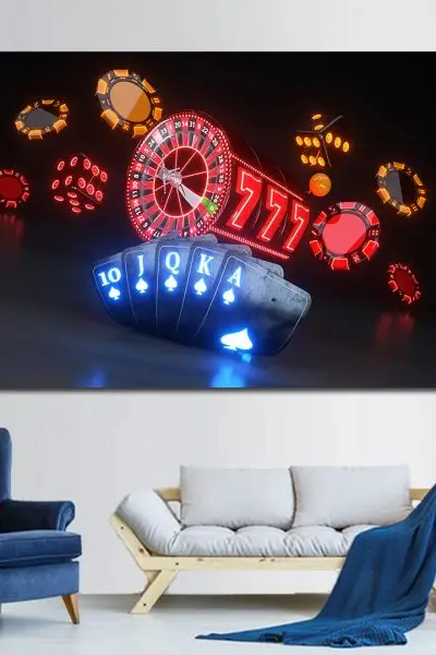 Jackpot Svetlosti - slika na platnu
