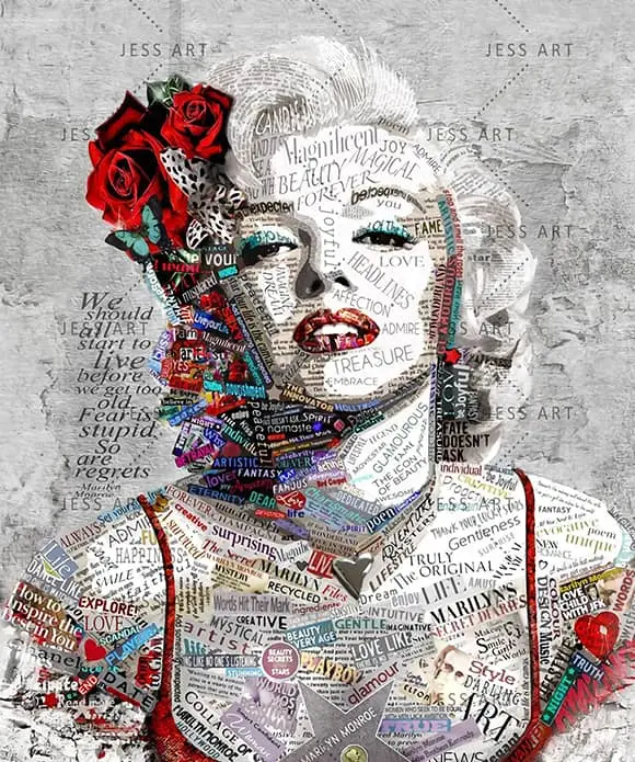 Marilyn Monroe U Rečima – sa ramom