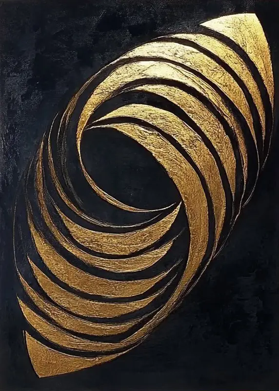 Zlatna Spirala Moći – sa ramom
