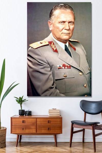 General u Boji - slika na platnu
