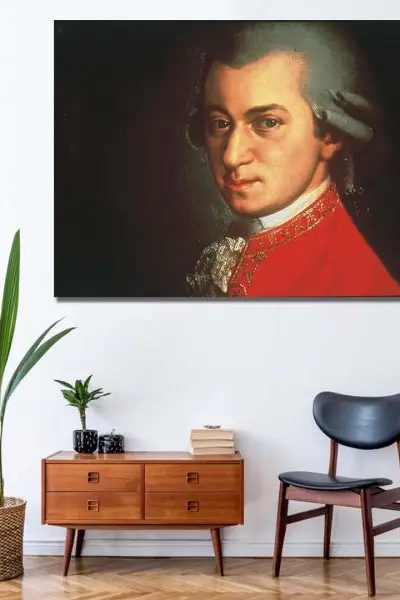 Mozart – Simfonija Tišine - slika na platnu