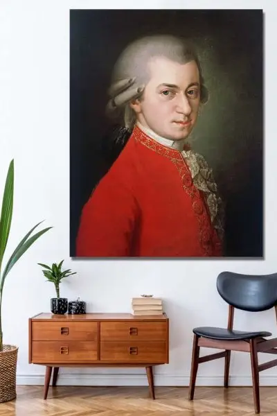 Mozart u Svetlosti - slika na platnu