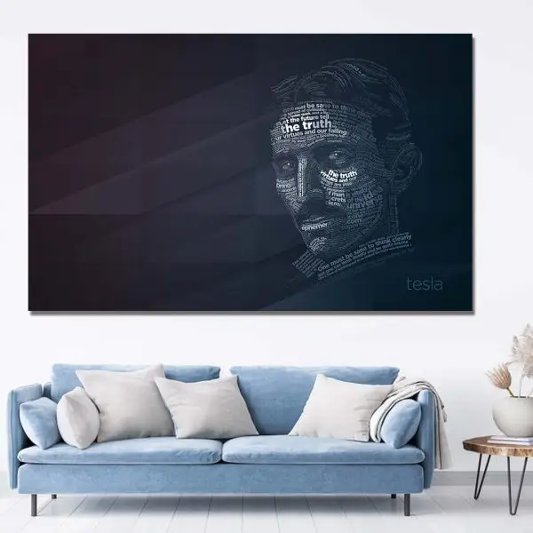 Tesla – Glas Misli - slika na platnu