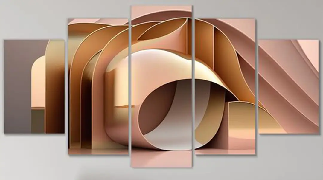 3D Topla Dimenzija – 5 delova – sa ramom