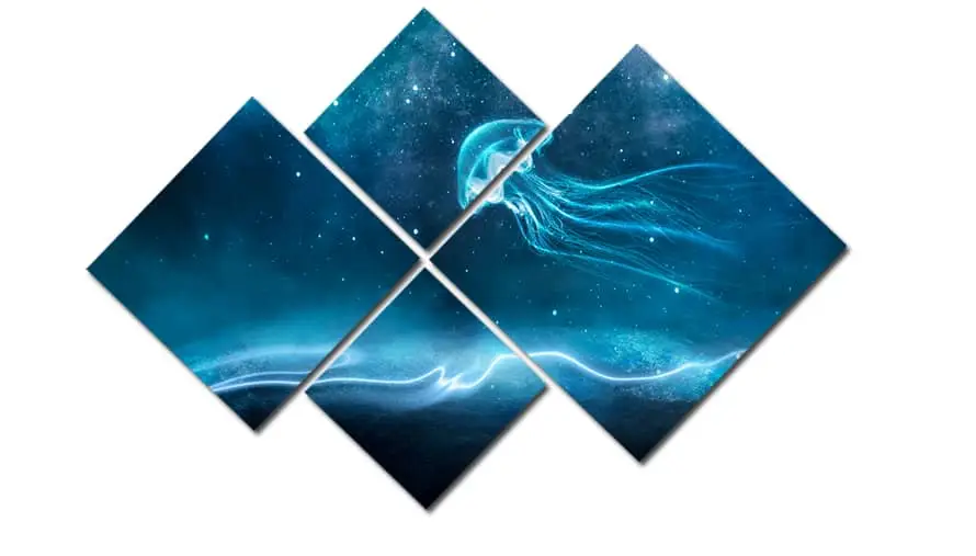 Nebeska Meduza – Romboidi – sa ramom