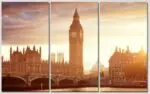 Toplina Londonskog Pogleda – 3 dela – sa ramom