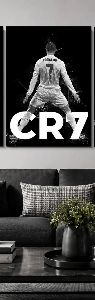 CR7 – Ikona Pokreta - slika na platnu