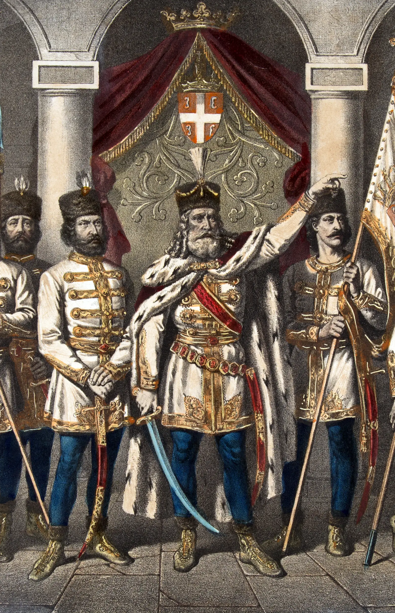 Jug Bogdan i devet Jugovića – sa ramom