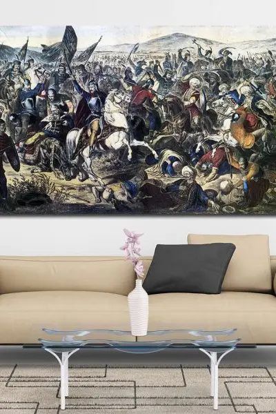 Kosovska Bitka - slika na platnu