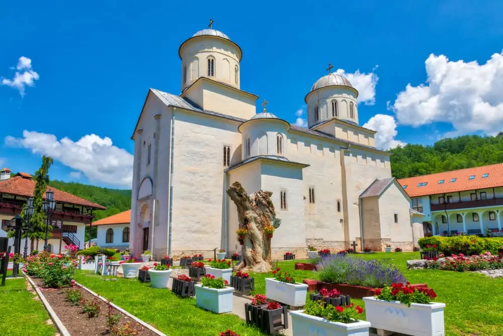 Mileševa – Svetinja u Cvatu – sa ramom