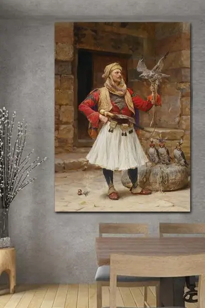 Paja Jovanovic – Sokolar - slika na platnu