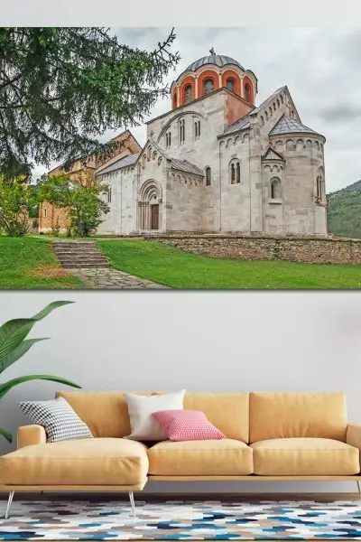 Studenica – Večna Svetlost u Kamenu - slika na platnu