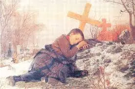 Uroš Predić – Siroče – sa ramom