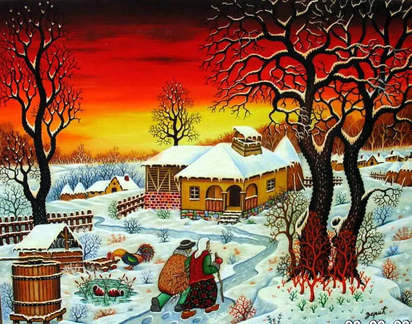 Zimska idila – sa ramom