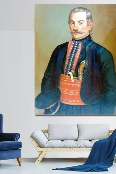 Portret vojvode Stanka Sočice - slika na platnu