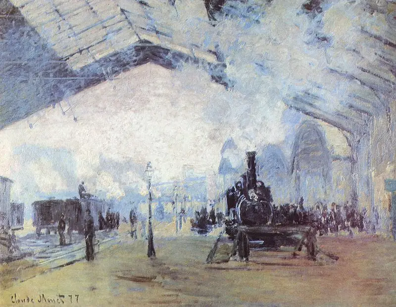 Claude Monet – Gare Saint-Lazare – sa ramom