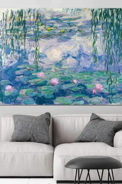 Claude Monet – Les Nymphéas - slika na platnu