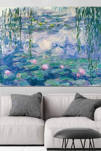 Claude Monet – Les Nymphéas - slika na platnu