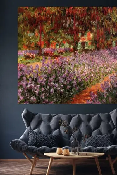 Claude Monet – The Garden - slika na platnu