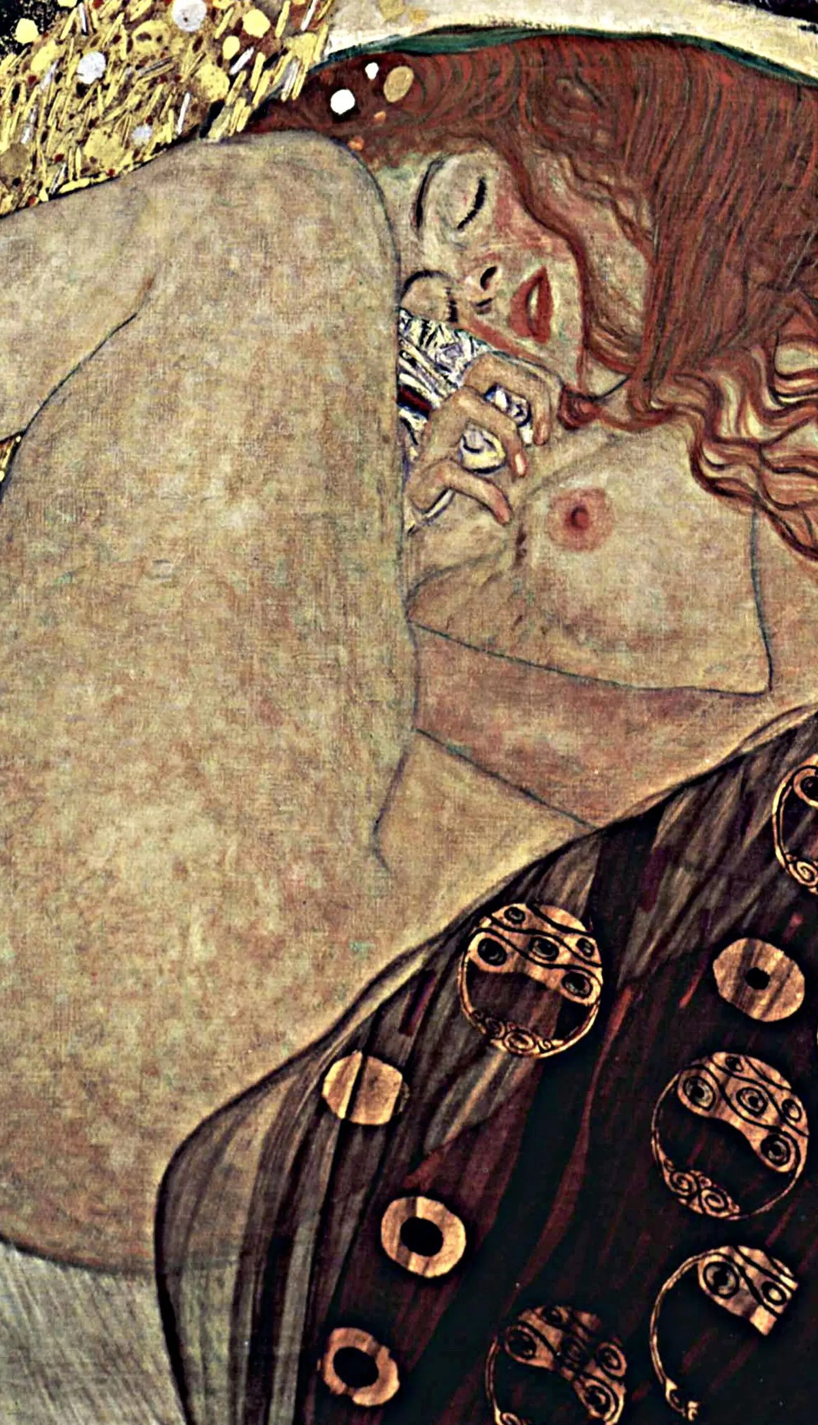 Gustav Klimt – Danaë – sa ramom