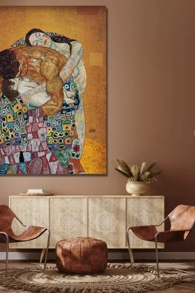 Gustav Klimt – Family Embrace - slika na platnu