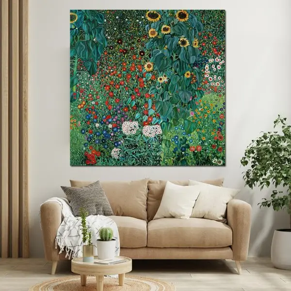 Gustav Klimt – Farm Garden - slika na platnu