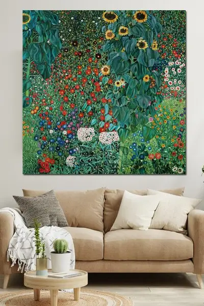 Gustav Klimt – Farm Garden - slika na platnu