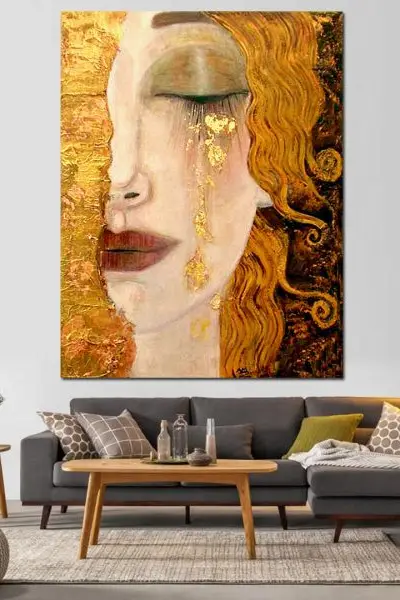 Gustav Klimt – Golden Tears - slika na platnu