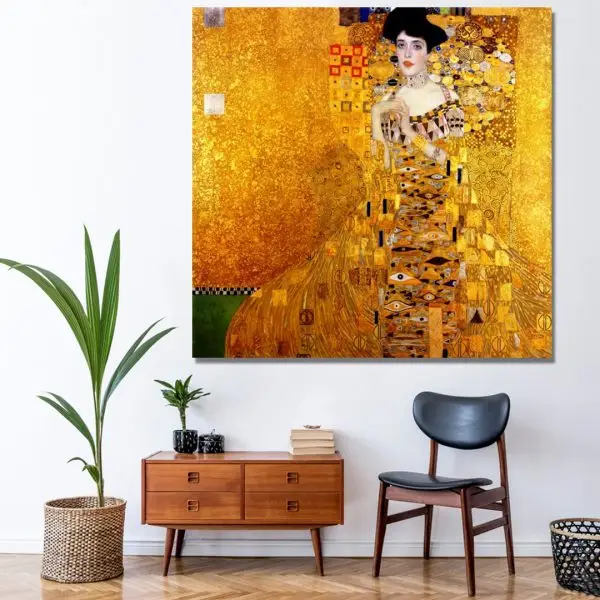 Portret Adele Bloh-Bauer I — Gustav Klimt, slika na platnu