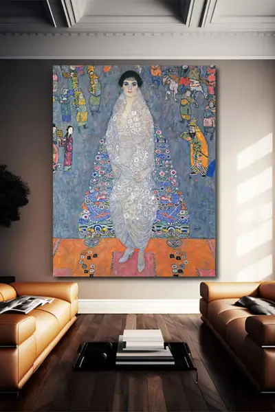 Gustav Klimt – Portret Elizabet Lederer - slika na platnu