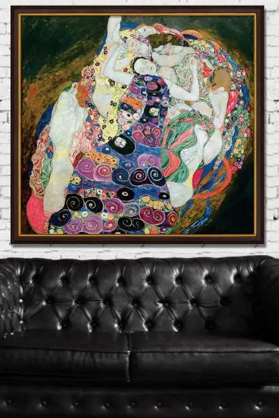 Gustav Klimt – The virgin - slika na platnu