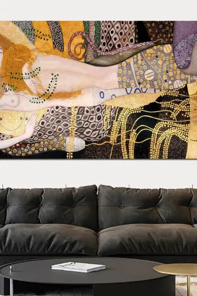 Gustav Klimt – Water serpents - slika na platnu