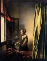 Johannes Vermeer – Devojka kraj Prozora – sa ramom