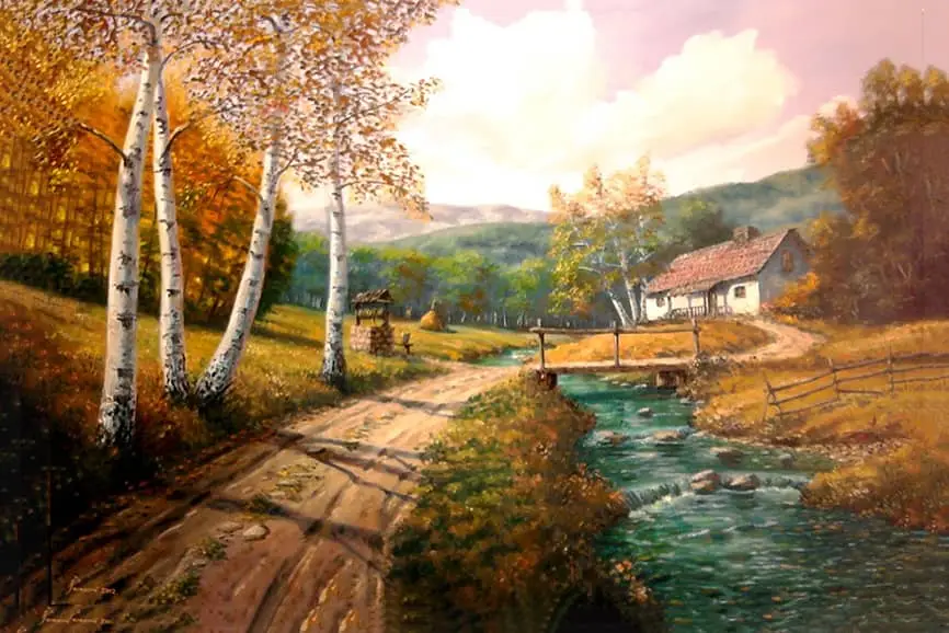 Kuća uz reku – sa ramom