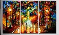 Leonid Afremov – Alley of Dreams 3 dela – sa ramom