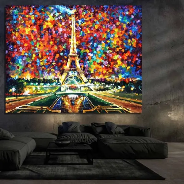Leonid Afremov – Eiffel Tower - slika na platnu