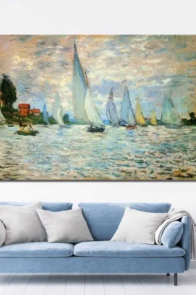 Oscar Klod – Regata u Argentaju - slika na platnu