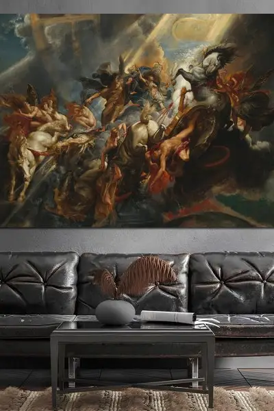 Peter Paul Rubens – Pad Faetona - slika na platnu