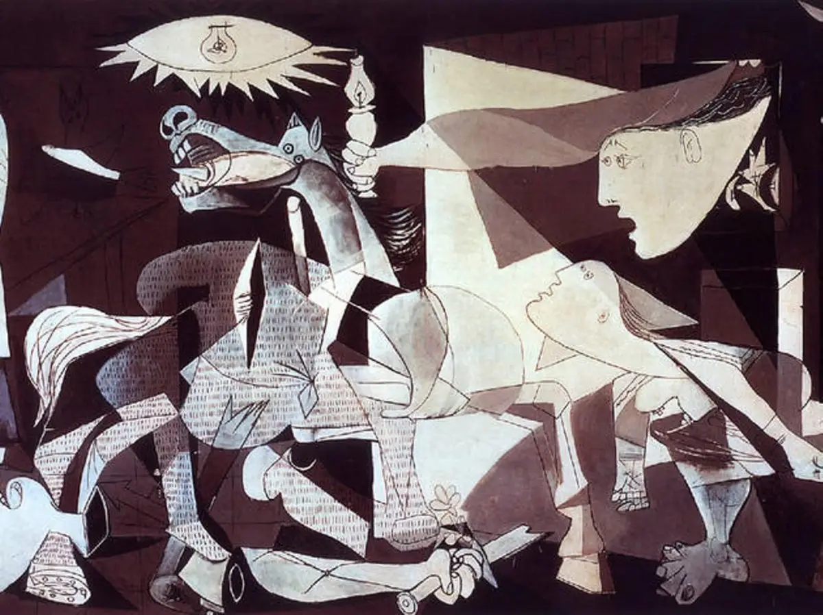 Pikaso – Guernica – sa ramom