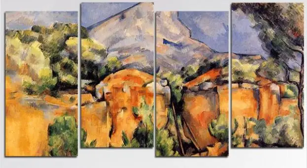 Pol Sezan – Planina Sent-Viktor – 4 dela – sa ramom