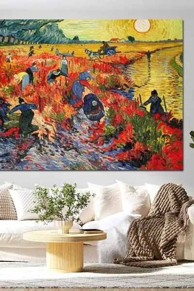 Van Gogh – Crveni vinograd - slika na platnu