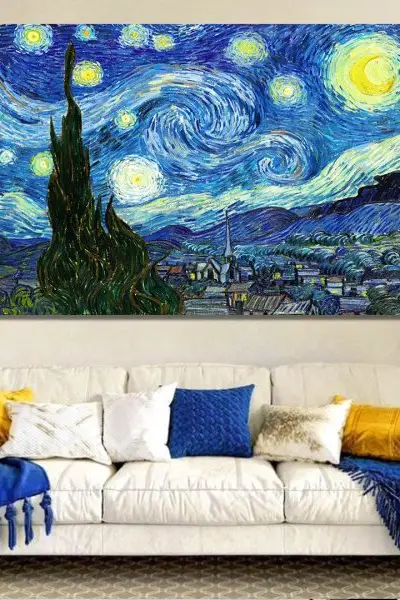 Van Gogh – Zvezdana noć - slika na platnu