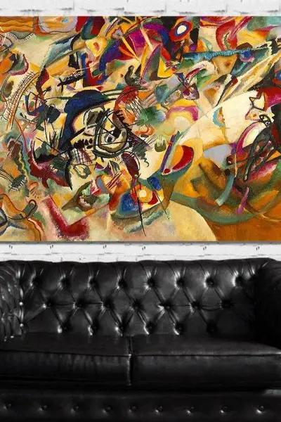 Vasilij Kandinski – Kompozicija VI - slika na platnu