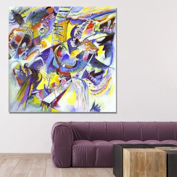 Vasilij Kandinski – Kompozicija VII – originalna kompozicija - slika na platnu