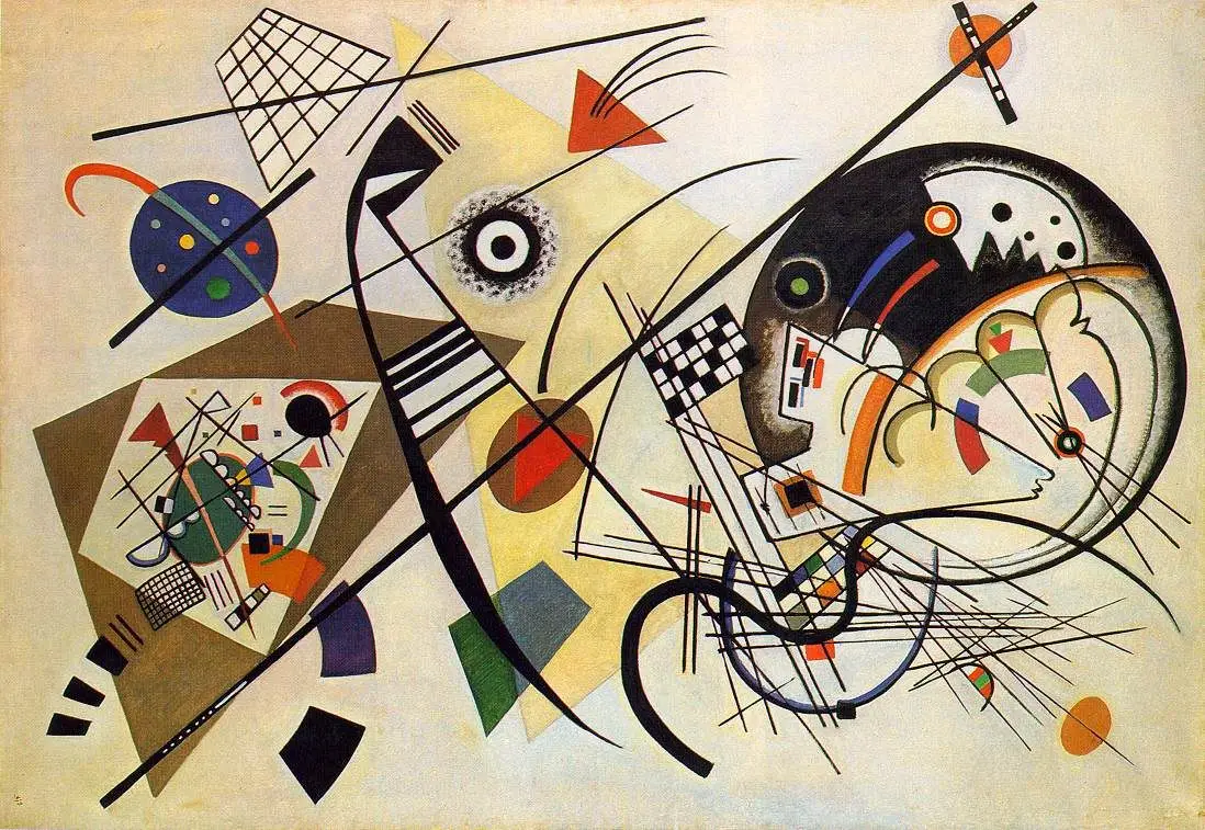Vasilij Kandinski – Kompozicija VIII – sa ramom