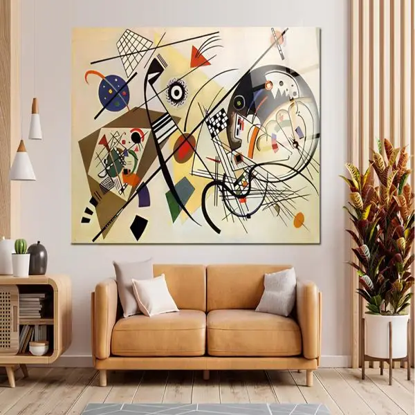 Vasilij Kandinski – Kompozicija VIII - slika na platnu