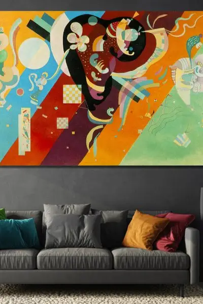 Vasilij Kandinski – Kompozicija X - slika na platnu